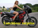 Lunchhour surprise